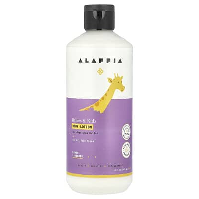 Детский лосьон для тела, лимон-лаванда, 16 fl oz (473 ml)