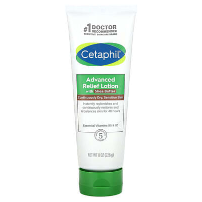 Advanced Relief лосьон с маслом ши, без отдушки, 8 oz (226 g)