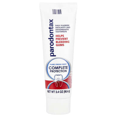 Daily Fluoride Anticavity And Antigingivitis Toothpaste, Complete Protection, Pure Fresh Mint, 3.4 oz (96.4 g)