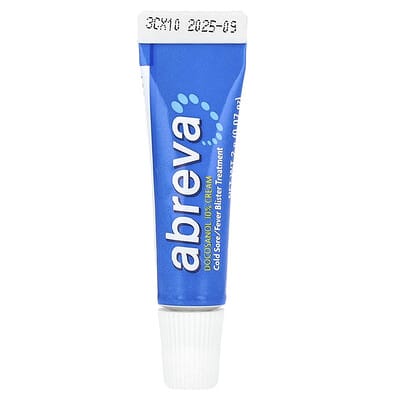 Abreva Средство от герпеса, 0.07 oz (2 g)
