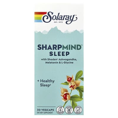 SharpMind™ Sleep, 30 вегетарианских капсул