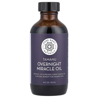 Масло Tamanu Overnight Miracle Oil, 4 fl oz (120 ml)