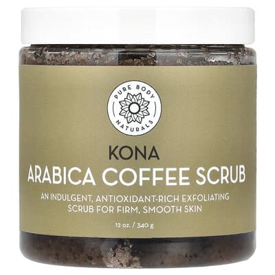 Kona Arabica Coffee Scrub , 12 oz (340 g)