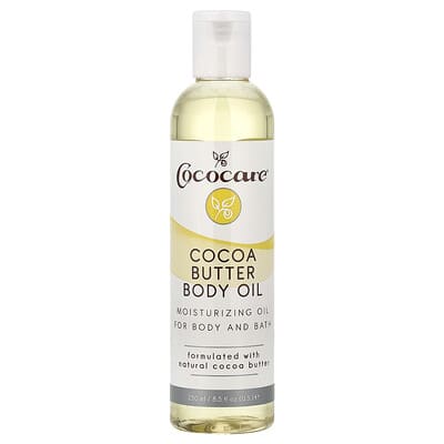 Масло для тела с маслом какао, 8.5 fl oz (250 ml)