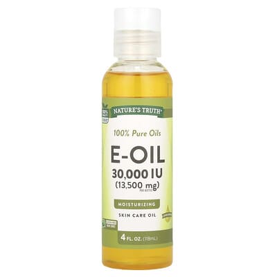 E-Oil, лимон, 30,000 IU (13,500 mg), 4 fl oz (118 ml)