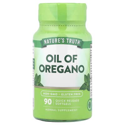 Масло орегано, 90 мягких капсул (2,000 mg на капсулу)