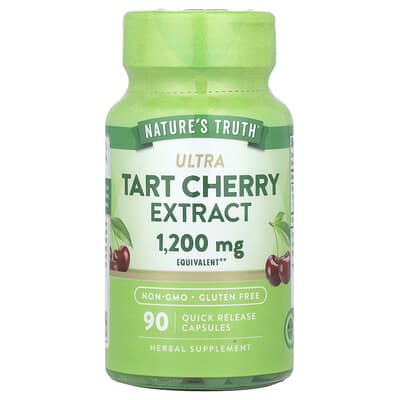 Экстракт терпкой вишни Ultra Tart Cherry, 1,200 mg, 90 капсул Quick Release