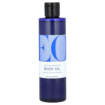 Масло для тела, успокаивающая французская лаванда, 8 fl oz (237 ml)
