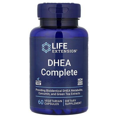 DHEA Complete, 60 вегетарианских капсул