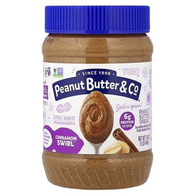Арахисовая паста Peanut Butter & Co. Cinnamon Swirl™, 454 g
