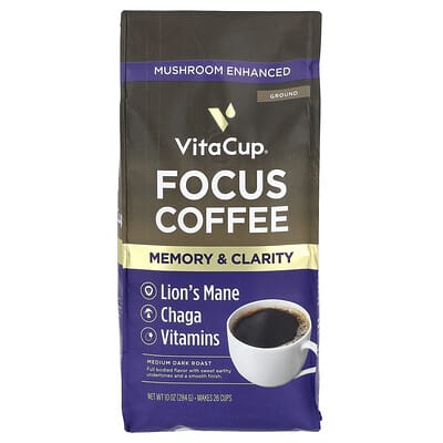 Кофе молотый Focus Coffee Medium Dark Roast 10 oz (284 g)