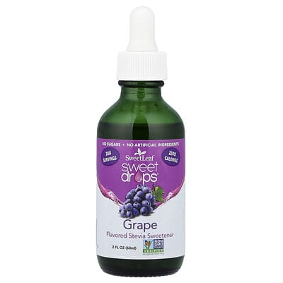 Sweet Drops, Grape, 2 fl oz (60 ml)