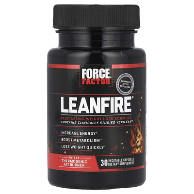LeanFire®, 30 вегетарианских капсул