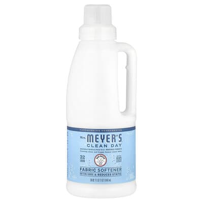 Mrs. Meyers Clean Day смягчитель для ткани, Rain Water, 32 fl oz (946 ml)