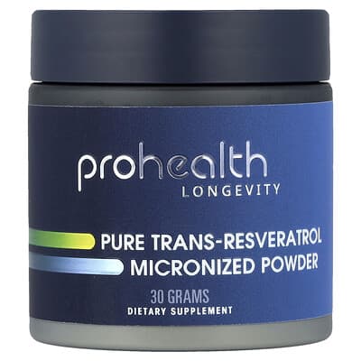 Pure Trans-Resveratrol, микронизированный порошок, 30 g