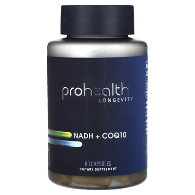 NADH + CoQ10, 60 капсул