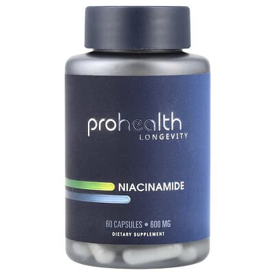 Niacinamide, 600 mg, 60 капсул