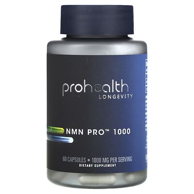 NMN Pro™ 1000, 60 капсул (500 mg в каждой капсуле)