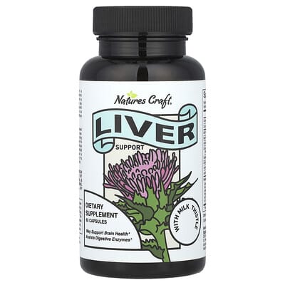 Поддержка печени Nature's Craft, 60 капсул
