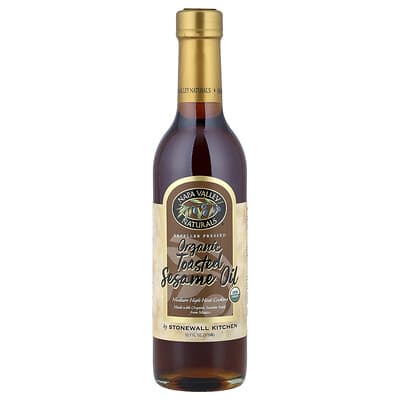 Organic Toasted Sesame Oil, 12.7 fl oz (375 ml)