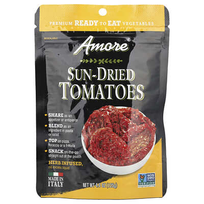 Sun-Dried Tomatoes, Herb Infused, 4.4 oz (125 g)