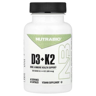 D3 + K2, 60 капсул