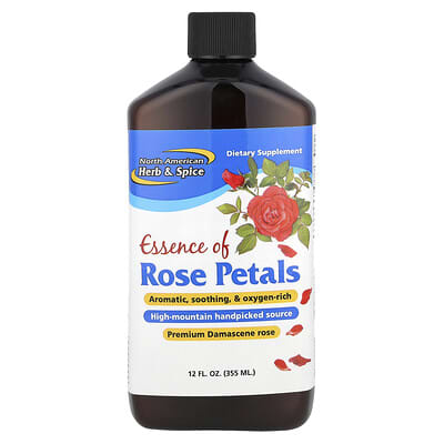 North American Herb & Spice эссенция лепестков розы, 355 ml