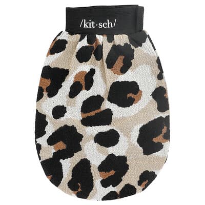 Exfoliating Glove, Leopard, 1 Glove