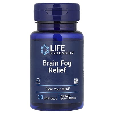 Brain Fog Relief, 30 мягких капсул