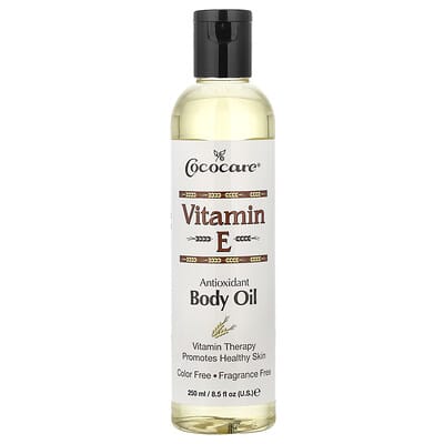 Vitamin E Antioxidant Body Oil, без ароматизатора, 8.5 fl oz (250 ml)