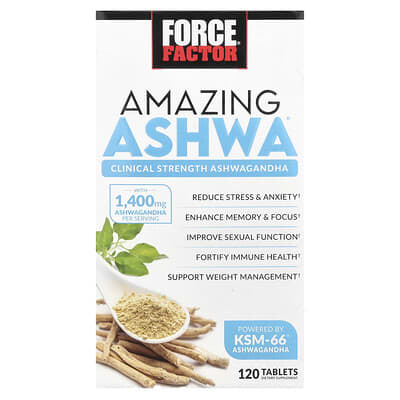 Amazing Ashwa®, 120 таблеток