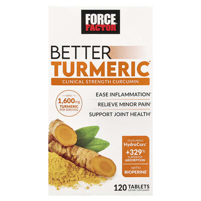 Better Turmeric®, 120 таблеток