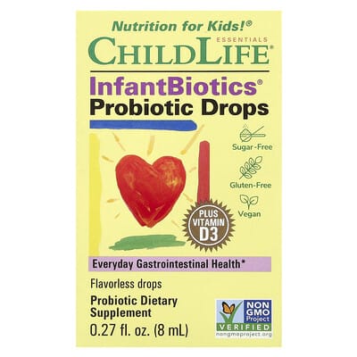 InfantBiotics, пробиотические капли, 0.27 fl oz (8 ml)
