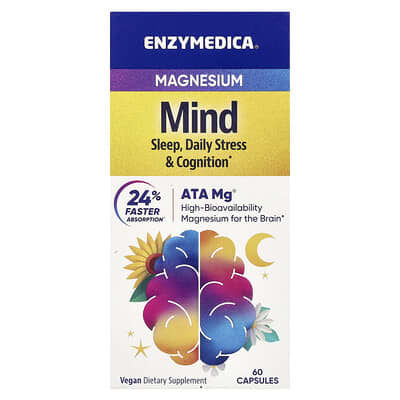 Magnesium Mind, 60 капсул (350 mg на капсулу)