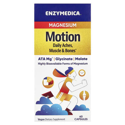 Magnesium Motion, 60 Capsules (350 mg per Capsule)