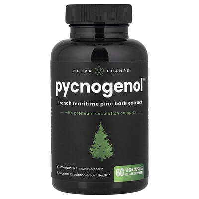 Pycnogenol®, 60 веганских капсул