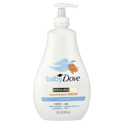 Baby, Sensitive Skin Care, Hypoallergenic Lotion, 20 fl oz (591 ml)