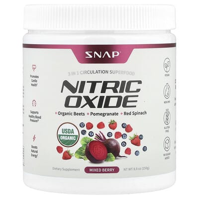 Нитрил оксид Snap Supplements, смесь ягод, 250 g