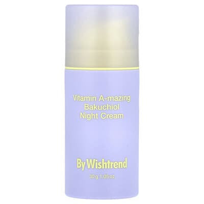 By Wishtrend Vitamin A-Mazing Bakuchiol ночной крем, 1.05 oz (30 g)