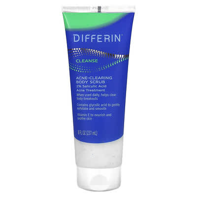 Очищающий скраб для тела Differin, 8 fl oz (237 ml)