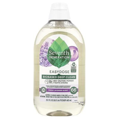 Стиральный порошок Seventh Generation Easydose, концентрированный, Fresh Lavender, 683 ml