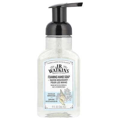 Жидкое мыло для рук Foaming Hand Soap, Ocean Breeze, 9 fl oz (266 ml)
