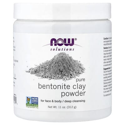Чистая пудра из бентонитовой глины Solutions, 11 oz (312 g)