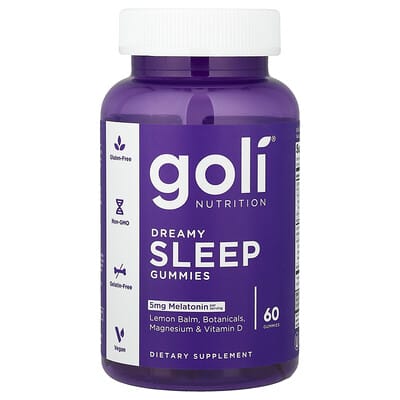 Goli Nutrition Dreamy Sleep Gummies, 60 шт