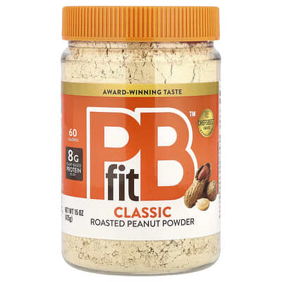 Roasted Peanut Powder, Classic , 15 oz (425 g)