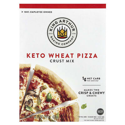 Keto Wheat Pizza, Смесь для теста, 10.25 oz (291 g)