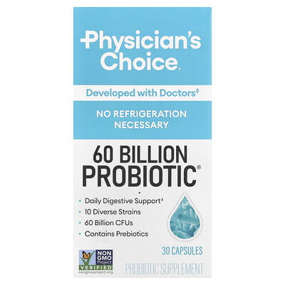 60 Billion Probiotic®, 30 капсул