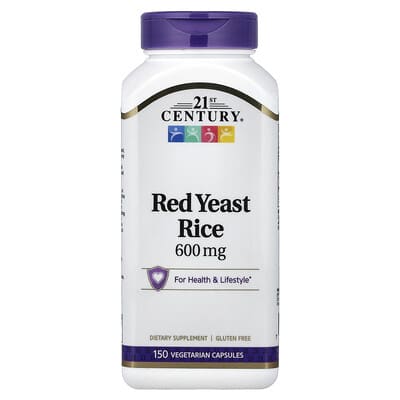 Red Yeast Rice, 600 mg, 150 Vegetarian Capsules