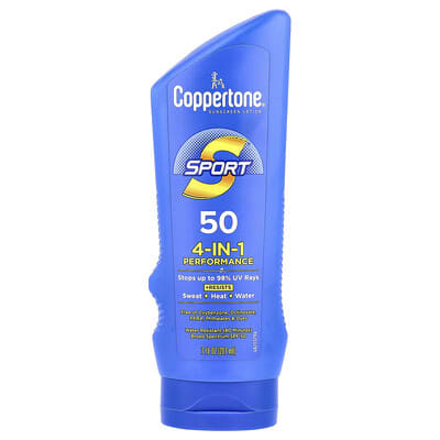 Солнцезащитный лосьон Sport, 4-в-1 Performance, SPF 50, 7 fl oz (207 ml)