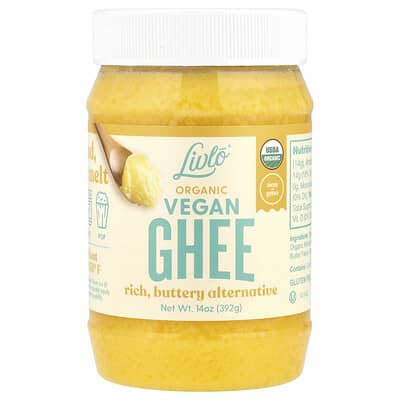 Органическое веганское ГХИ Livlo, 14 oz (392 g)
